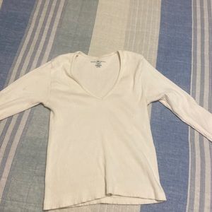 Brandy melville long sleeve white sweater top